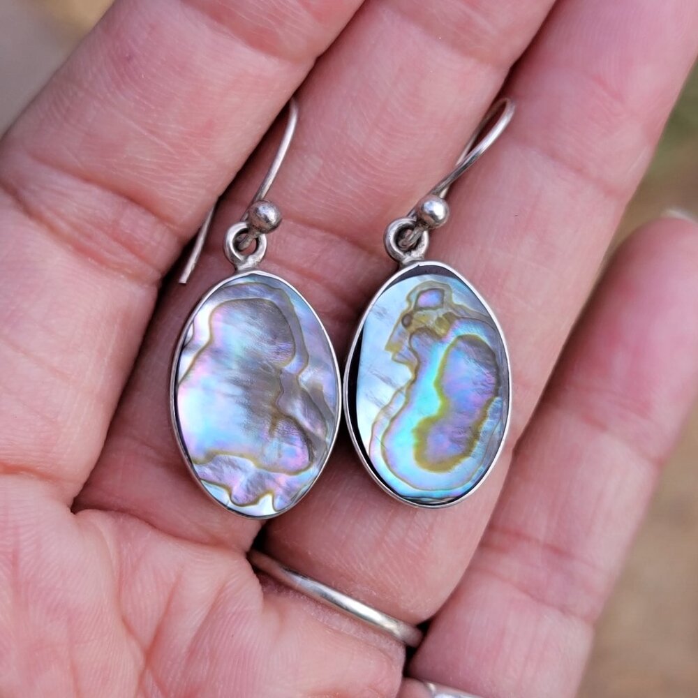 Stunning Solid 925 Sterling Silver Abalone And So… - image 6